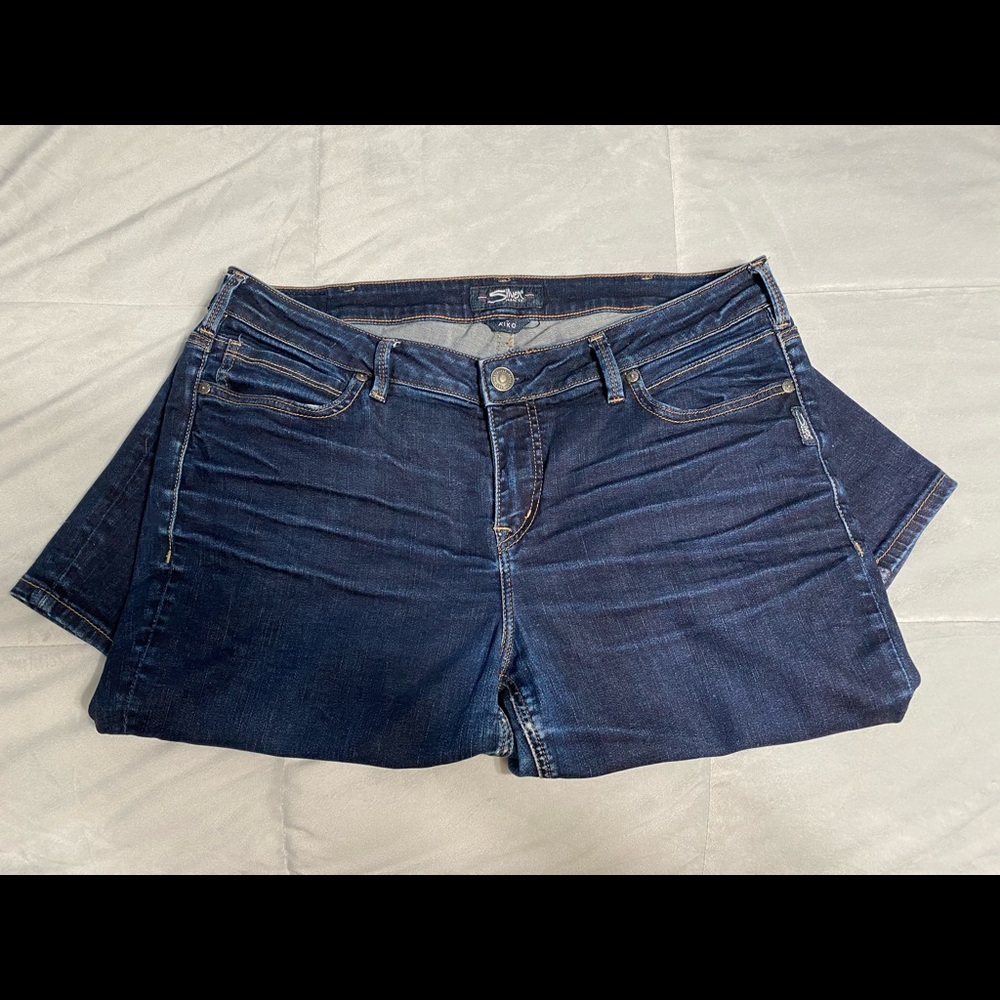 Silver Aiko Jeans